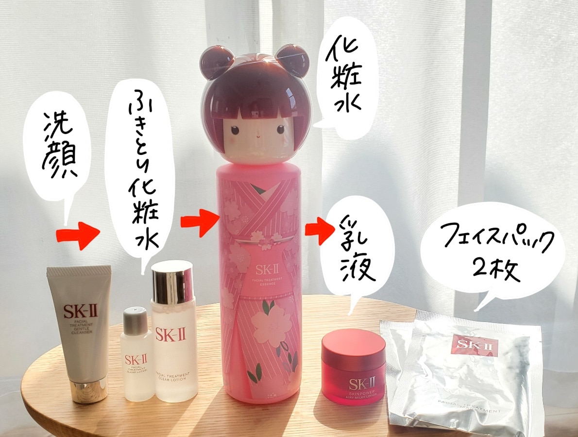 フェイシャルトリートメントエッセンス 限定版 コフレ （SAKURA KIMONO