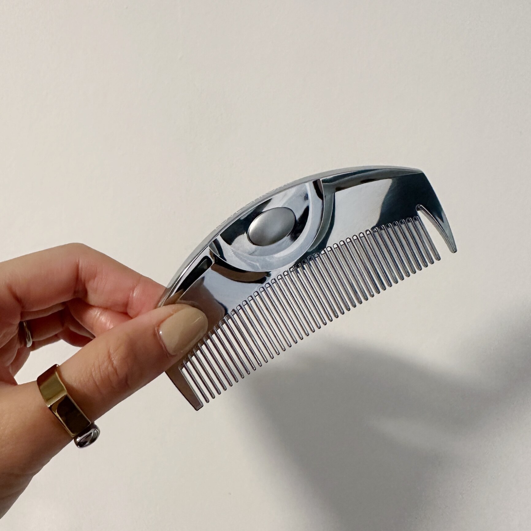 公式】 ラブクロム ヘアコーム (R)Fツキ シルバー くし コーム 櫛 クシ