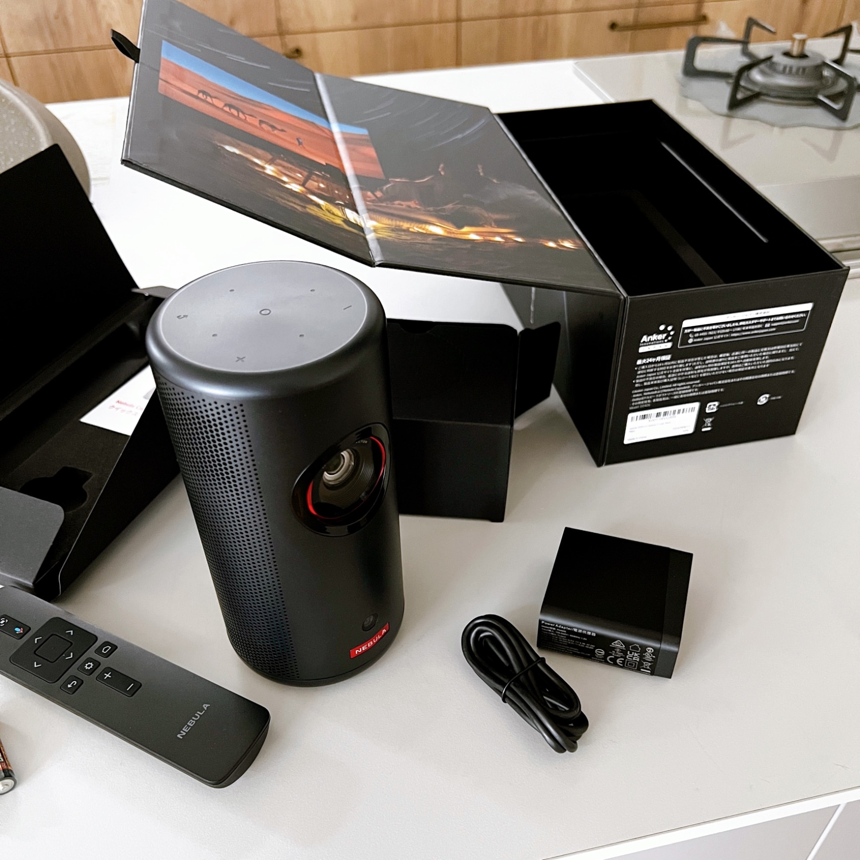 Anker Nebula Capsule 3 Laser (レーザー Google TV搭載モバイル