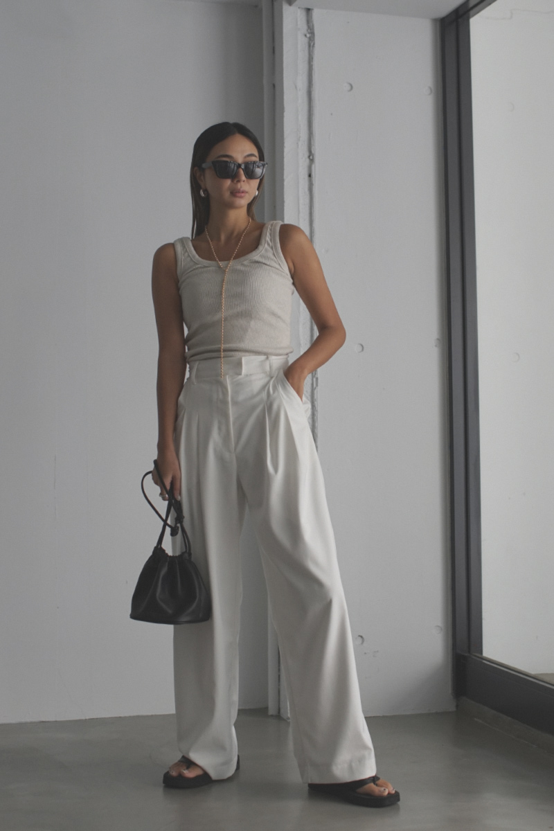 room306 CONTEMPORARY / Wide Tuck Pants