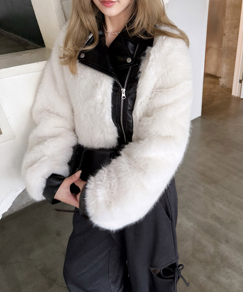 ファーライダースジャケット｜ROYAL PARTY ロイヤルパーティー 商品