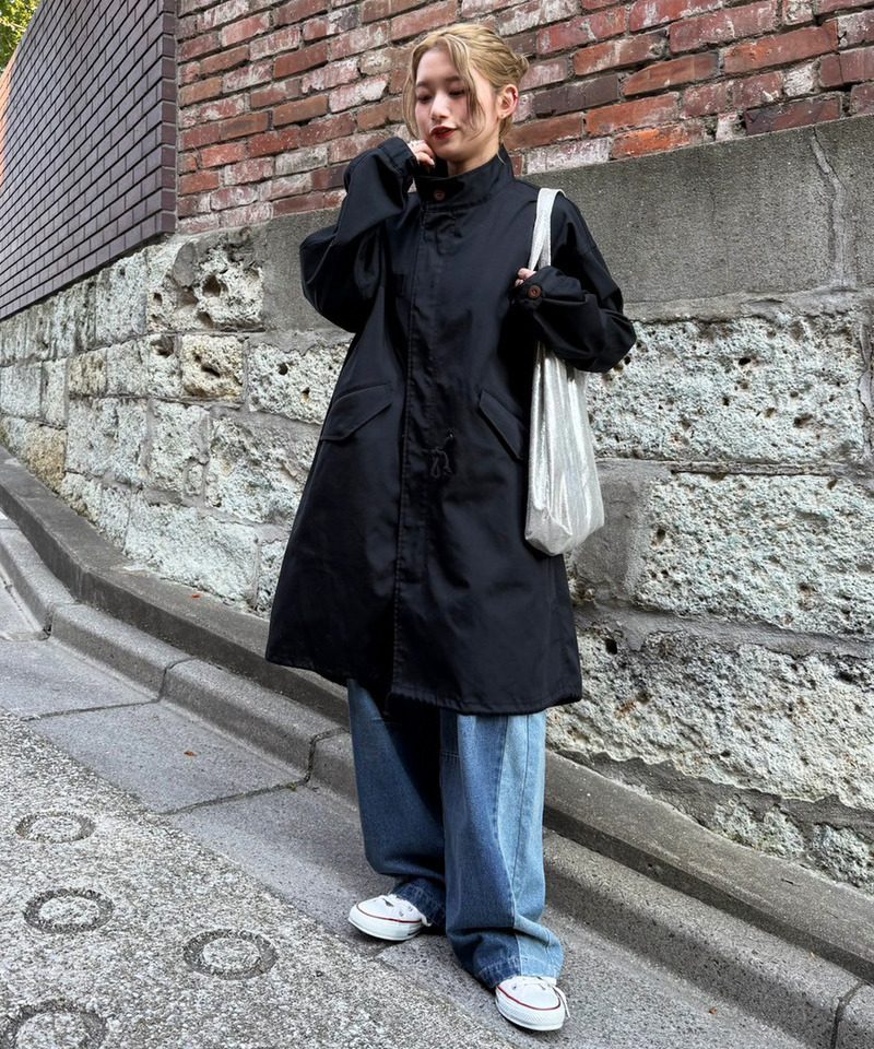 M-65 フィッシュテールライナー付きミリタリーコート｜DOUBLE NAME