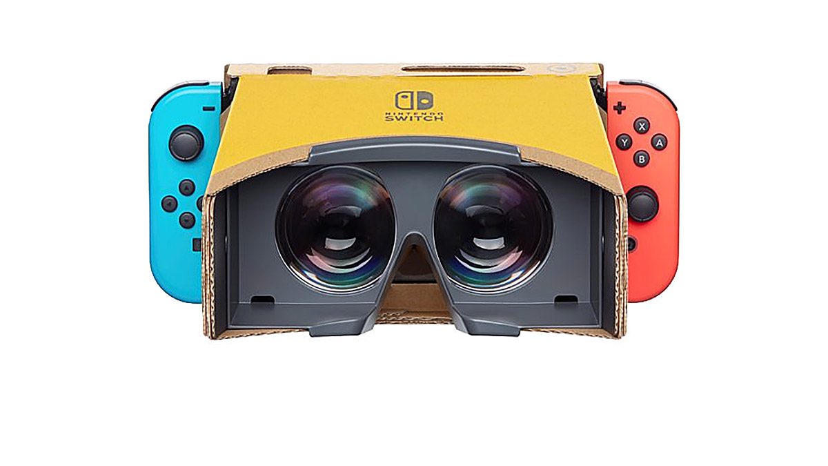 Nintendo Announces Switch VR Labo Kit Coming in April