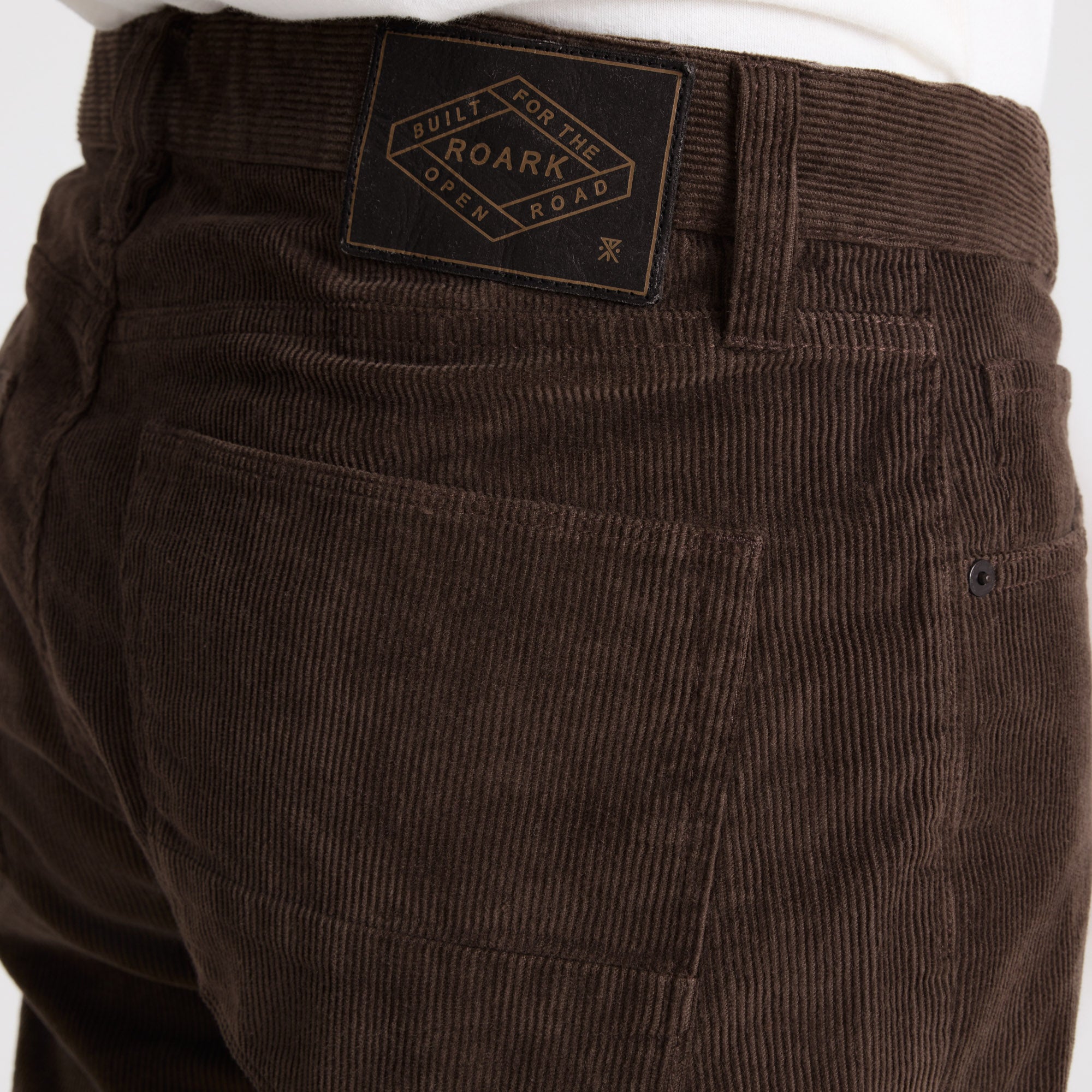 Hwy 128 Cord Denim in Dark Brown – Roark