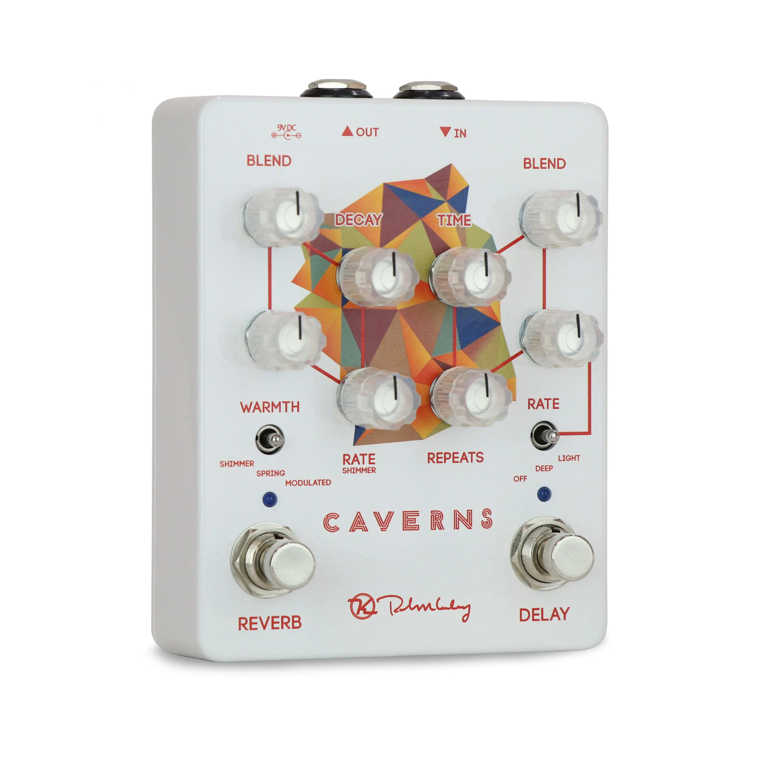 Caverns Delay Reverb - 'Double Down' Custom Shop Edition - Keeley