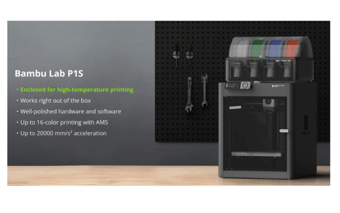 Bambu Lab P1S Combo 3D Printer - Robosync