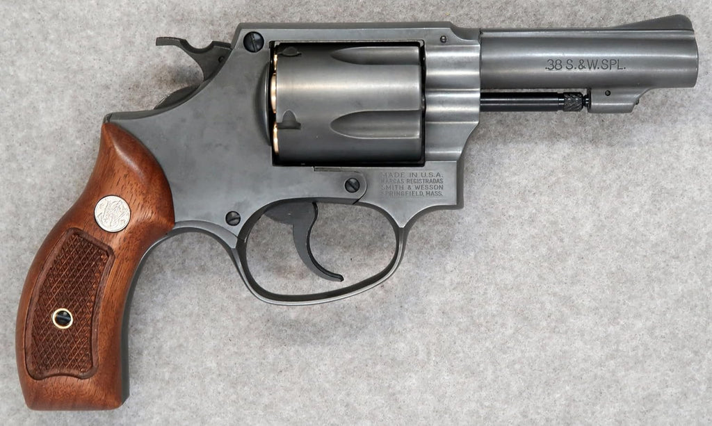 マルシン】S&W M36 3インチ 木製サービスグリップ 6mmBB Xカート式ガス