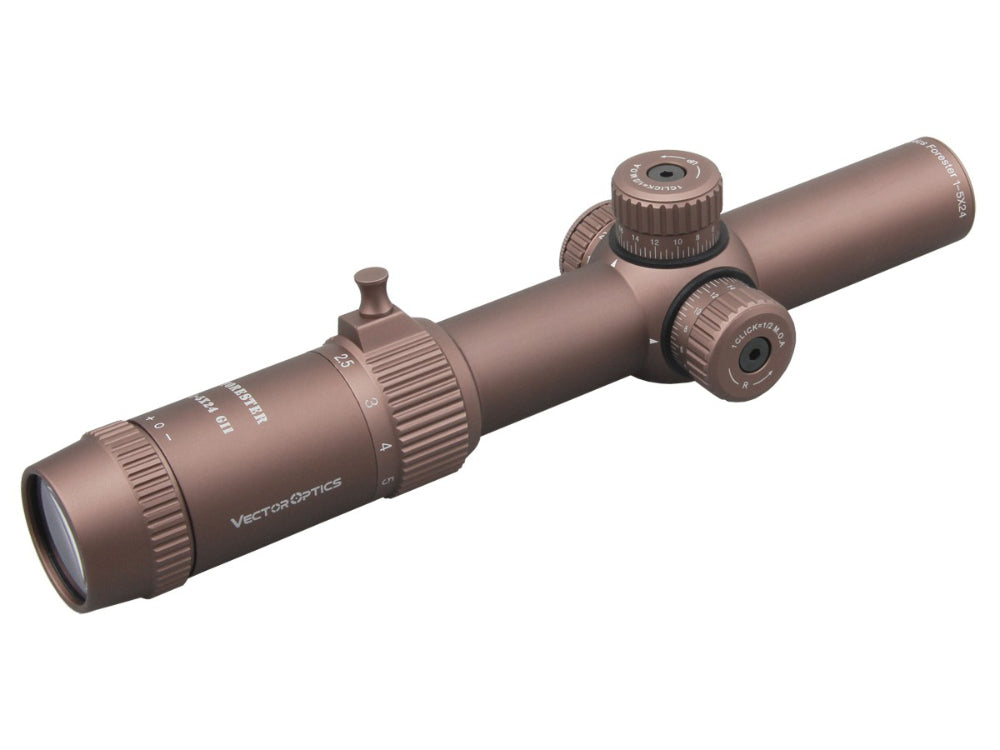 Vector Optics】 Forester 1-5x24 GenII FDE ライフルスコープ SCOC-32