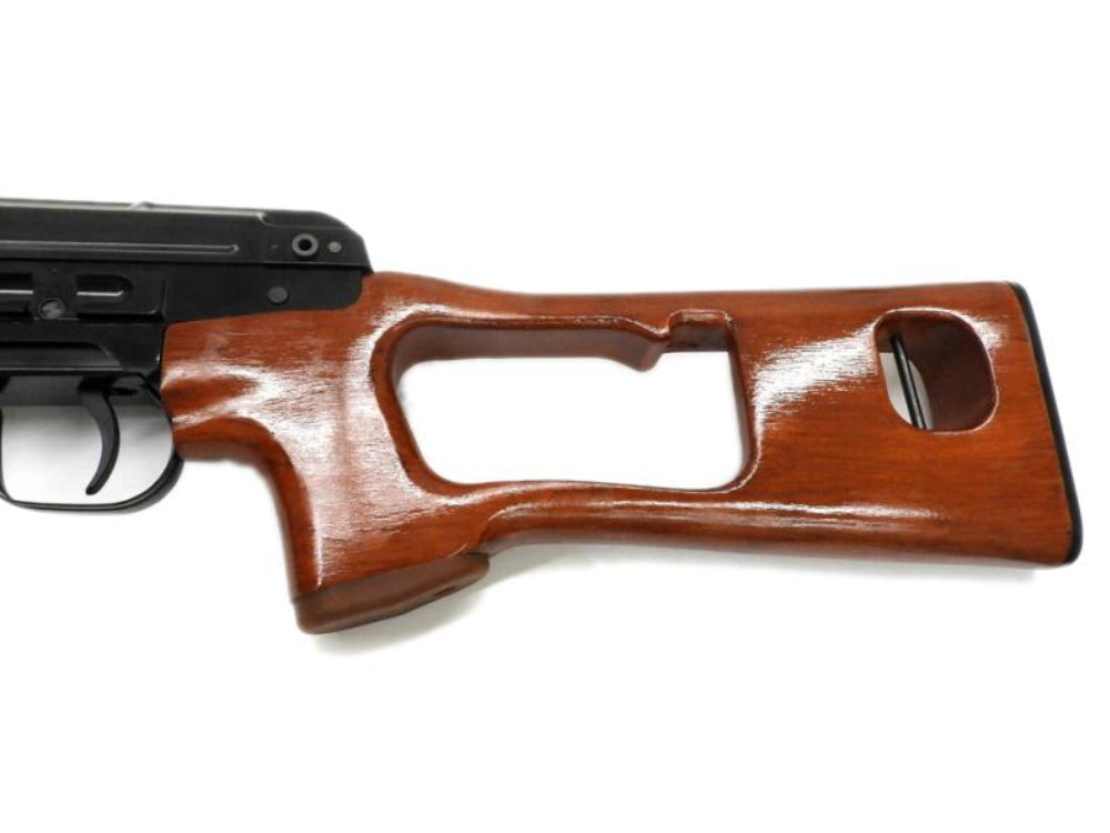 WE】 ドラグノフ SVD スチールレシーバー＆リアルウッドストック ガス
