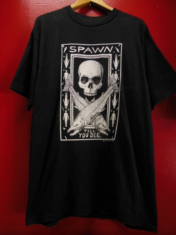 90S US古着 ビンテージ RAY TROLL SPAWN TILL YOU DIE アートワーク