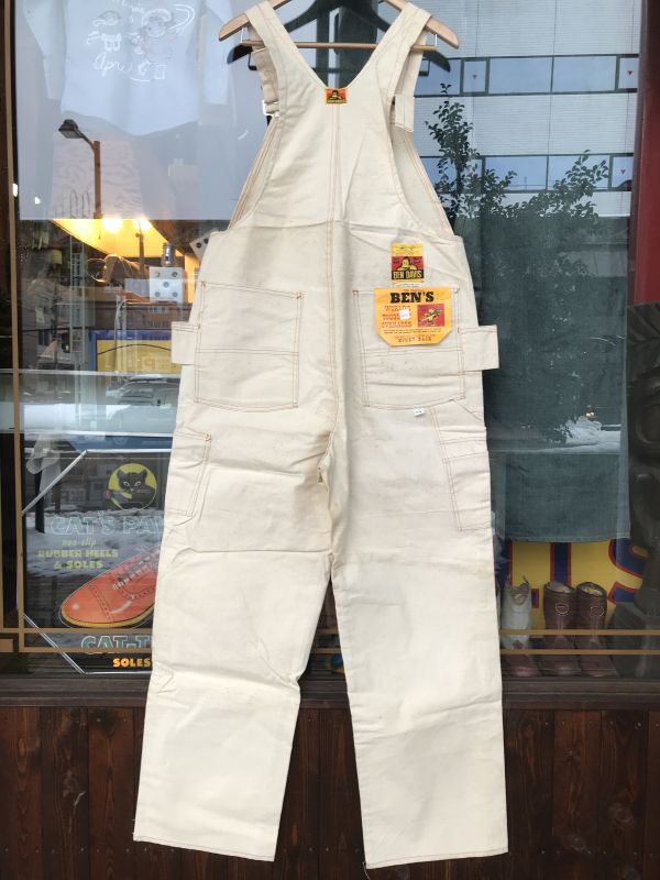 1950'S〜 DEADTOCK BEN DAVIS CANVAS OVERALLS 40X32 - ROCK-A-HULA