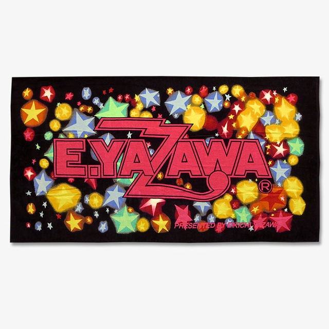 矢沢永吉 革ジャンシルエットスペシャルビーチタオル☆15日までの出品