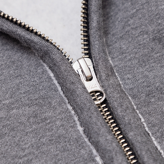 ジップアップパーカー(LOGOS)グレー｜DIAMOND MOON通信販売｜矢沢永吉