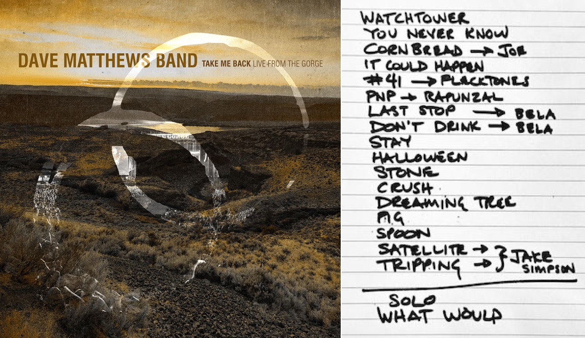 Rock Cellar Magazine - Dave Matthews Band: 'Take Me Back Live From