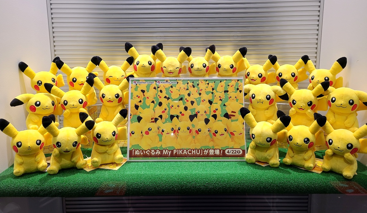 ポケモンセンターにピカチュウ大量発生チュウ！リアル厳選でマイ