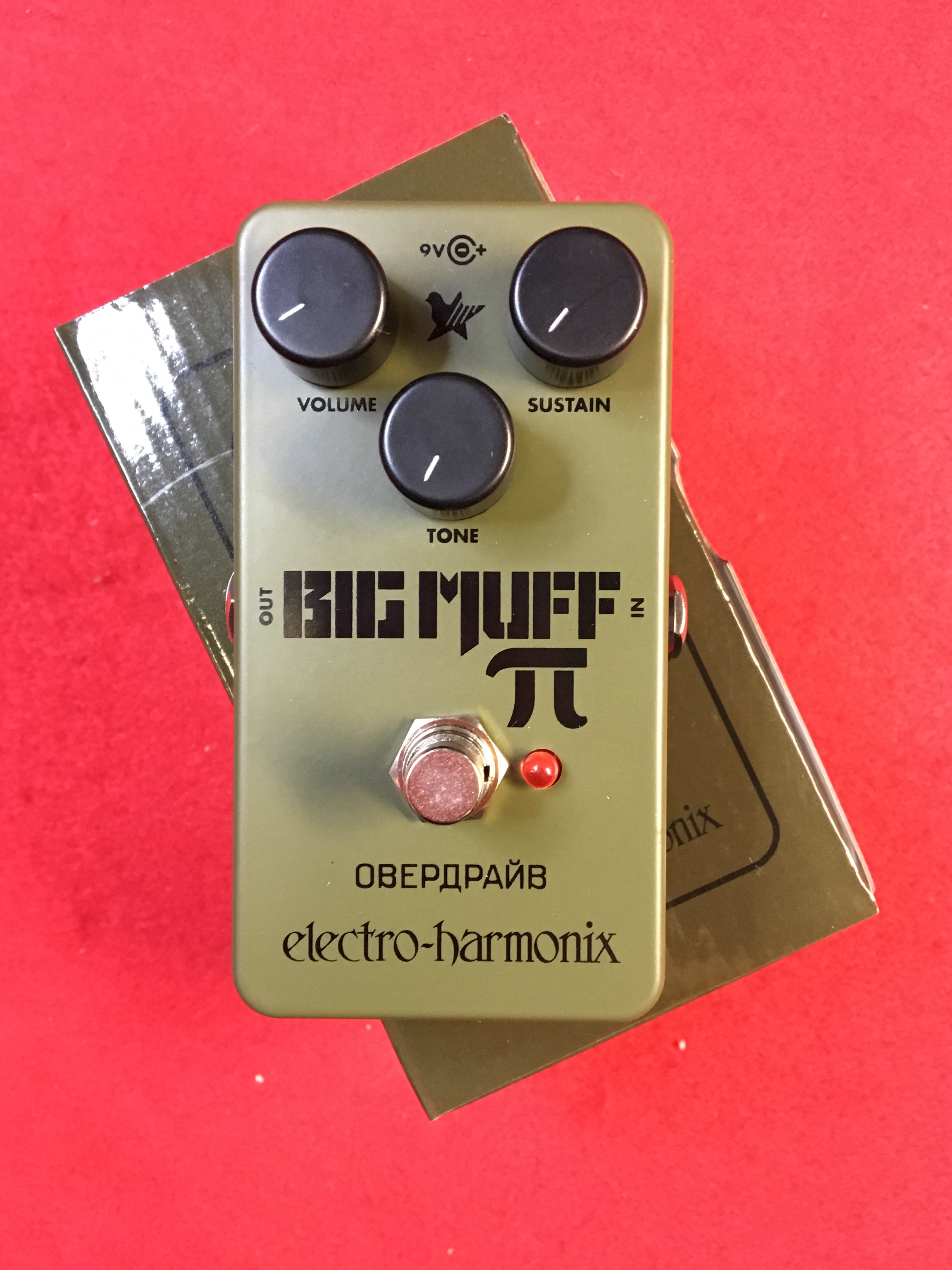 Electro Harmonix Green Russian Big Muff pedal - Rockhaus Guitars