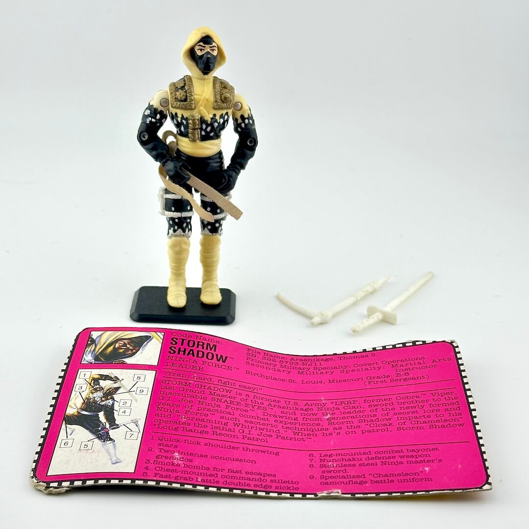 Storm Shadow (Ninja Force) (v3) | 1992 | G.I. Joe | Rockin Rudys