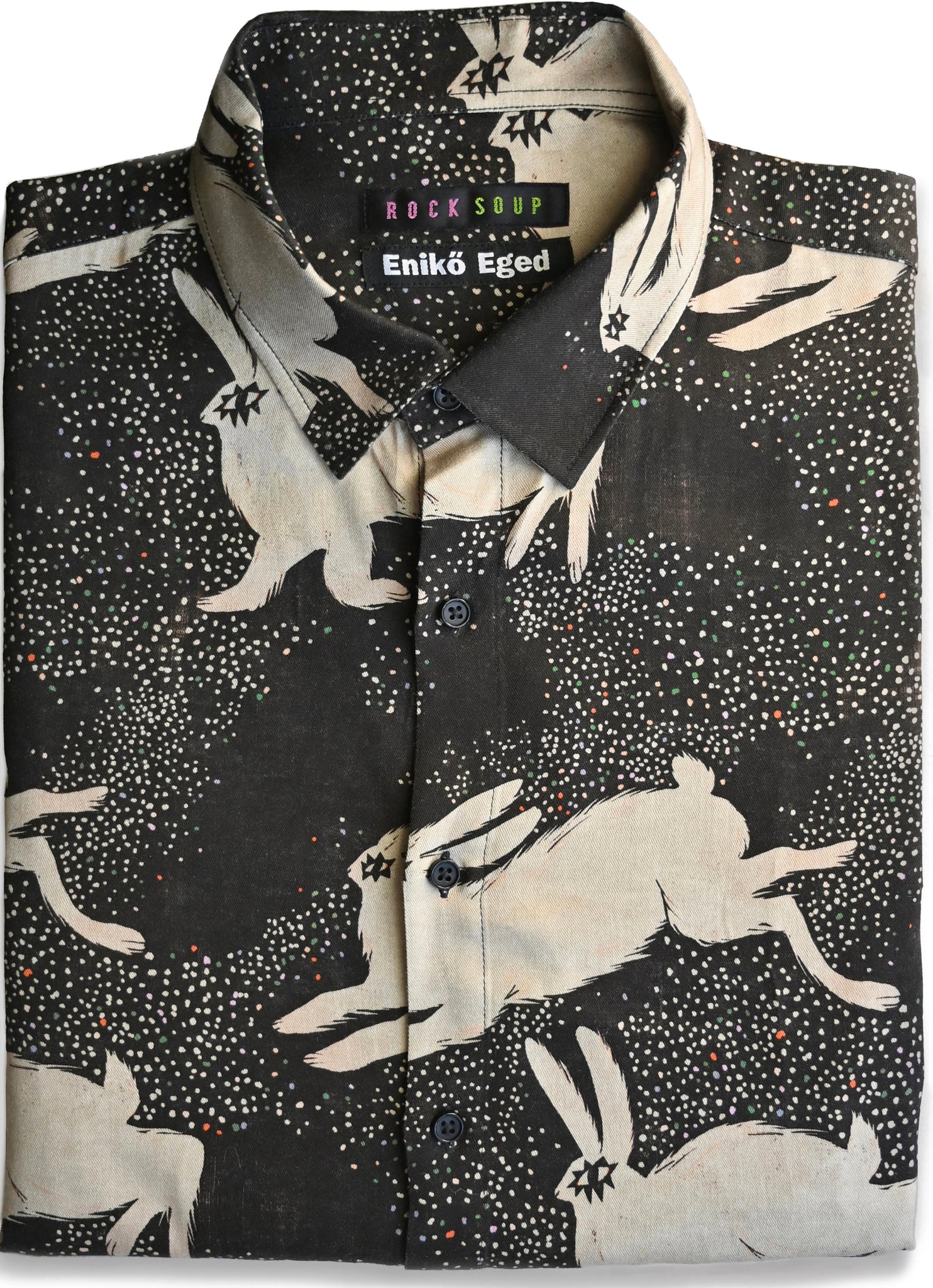Enikö Eged 'Magic Bunny' Shirt | Black | IN STOCK – ROCK|SOUP