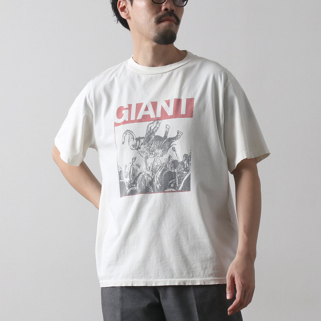 REMI RELIEF（レミレリーフ） SP加工 New fit Tシャツ (GIANT