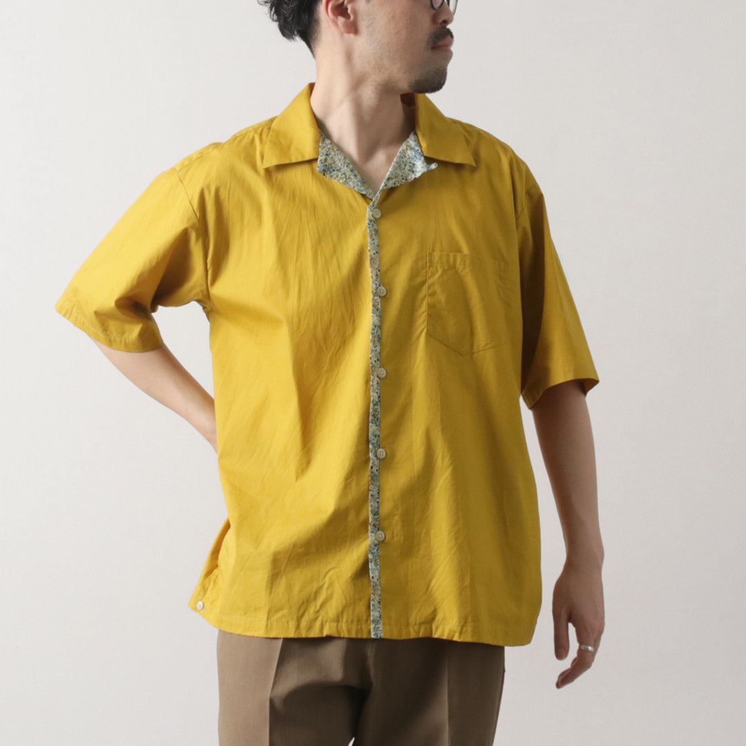 ILL ONE EIGHTY（イルワンエイティー） リバティ オープンカラーシャツ