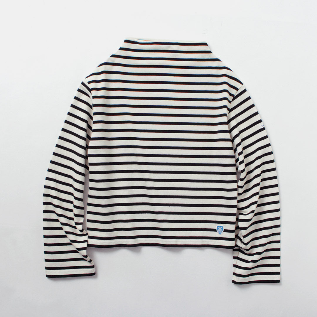 ORCIVAL（オーシバル） ボトルネック ロングスリーブ プルオーバー