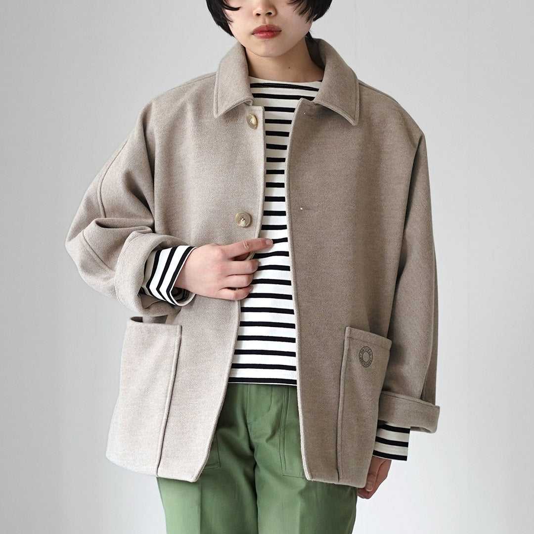 ORCIVAL（オーシバル） ウールライク ドルマンスリーブ ジャケット