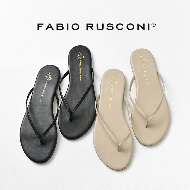 50％OFF】FABIO RUSCONI（ファビオルスコーニ） レザー ビーチ