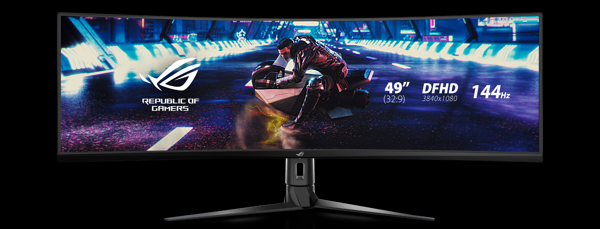 Game wide with the ROG Strix XG49VQ