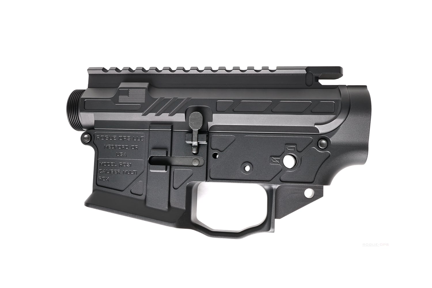 RO21 AMBI BILLET RECEIVER SET-BLACK - Rogue Ops | Precision AR