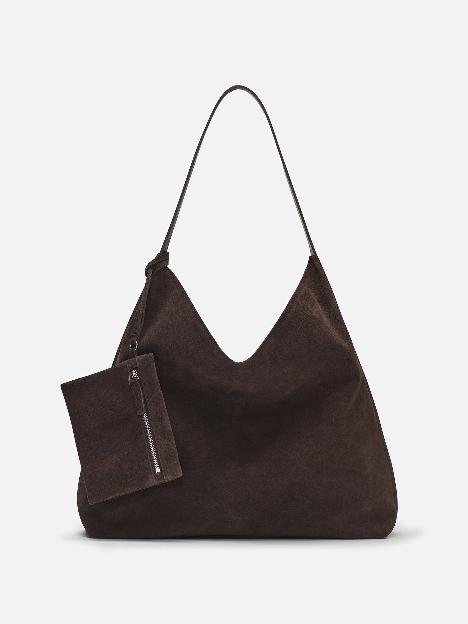 Pulpy hobo bag Suede