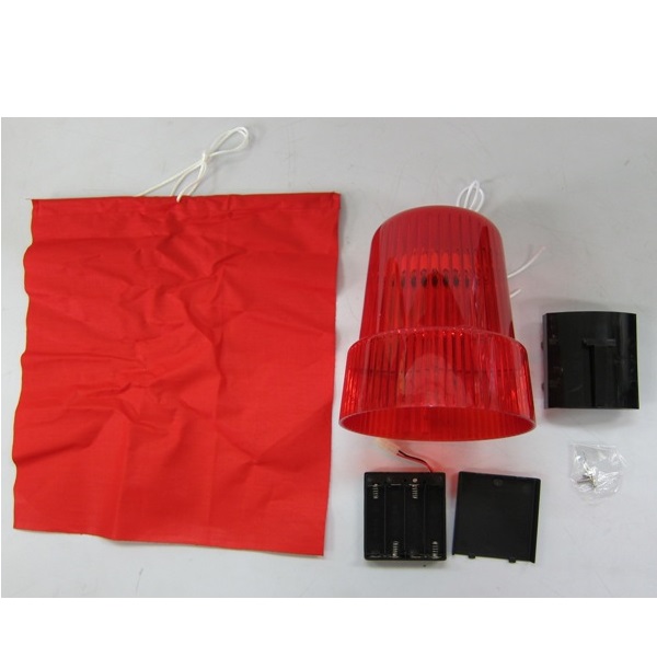 BGL-6V 赤旗付電池式LED制限灯(電池別売)｜1167210000 / トラック用品