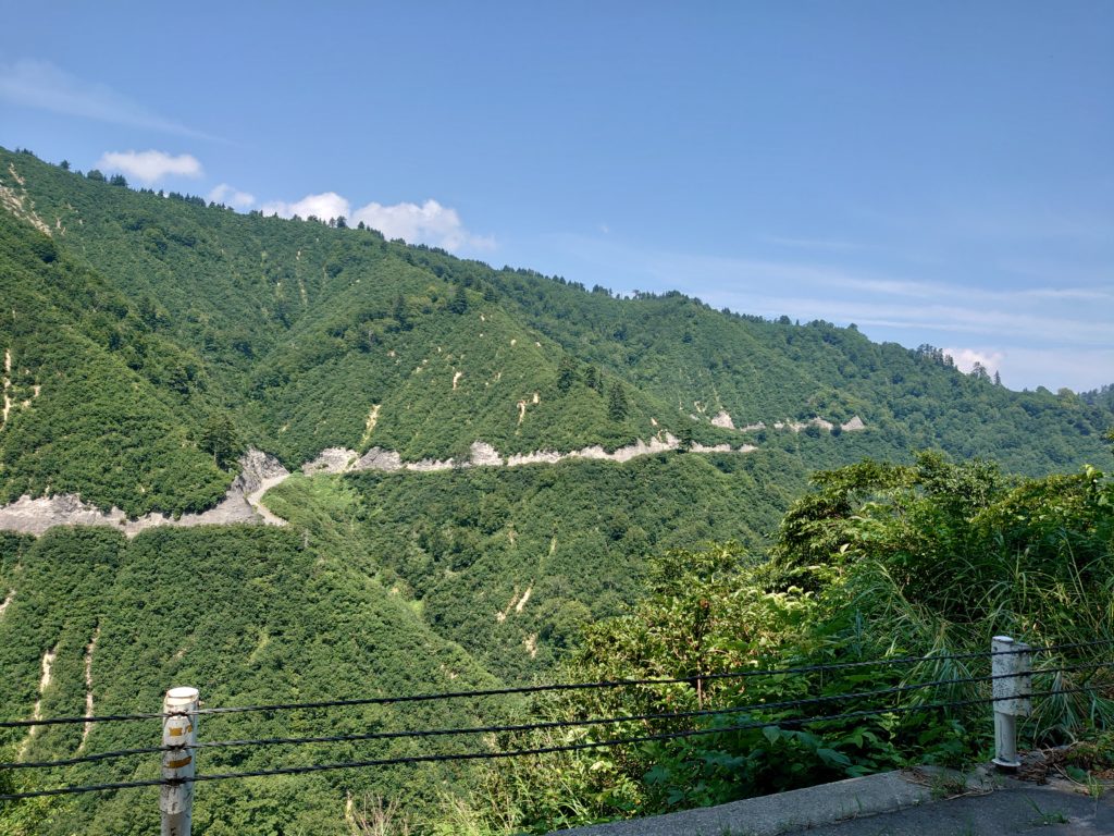 国道352号 枝折峠】made by ベギラゴン 国道！あの彼方の線形の行方は