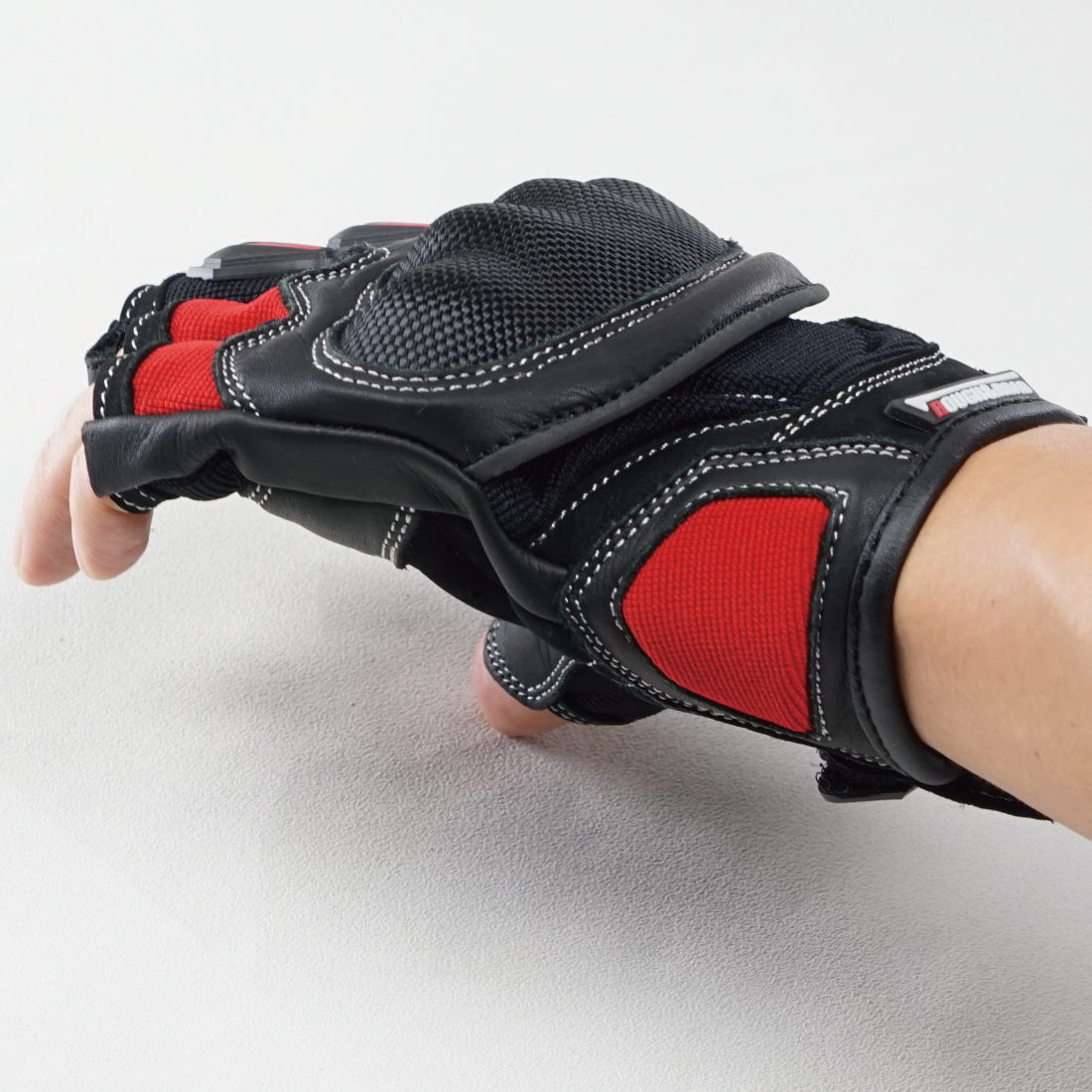 ROENロエンフィンガーレスレザーグローブ赤 値下げ⭐️希少⭐️ロエン