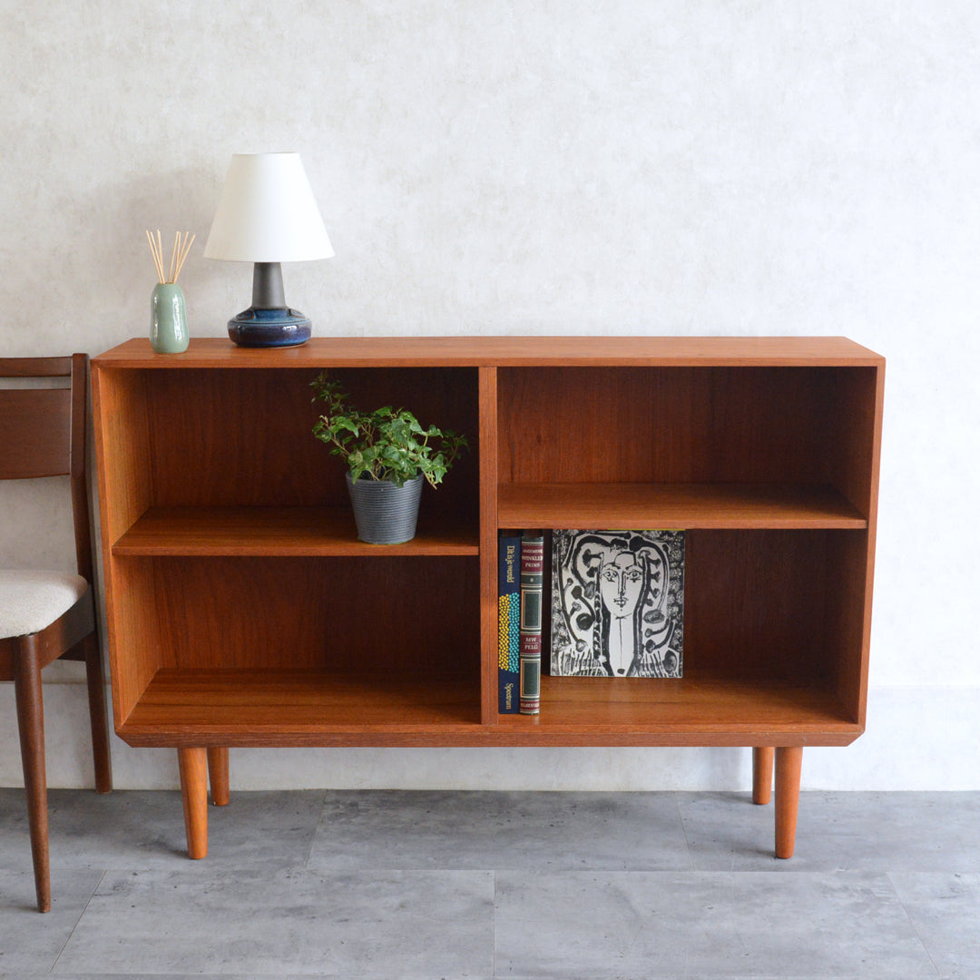 デンマークヴィンテージ チーク オープンシェルフ 本棚 6-70 – Rowan.inc