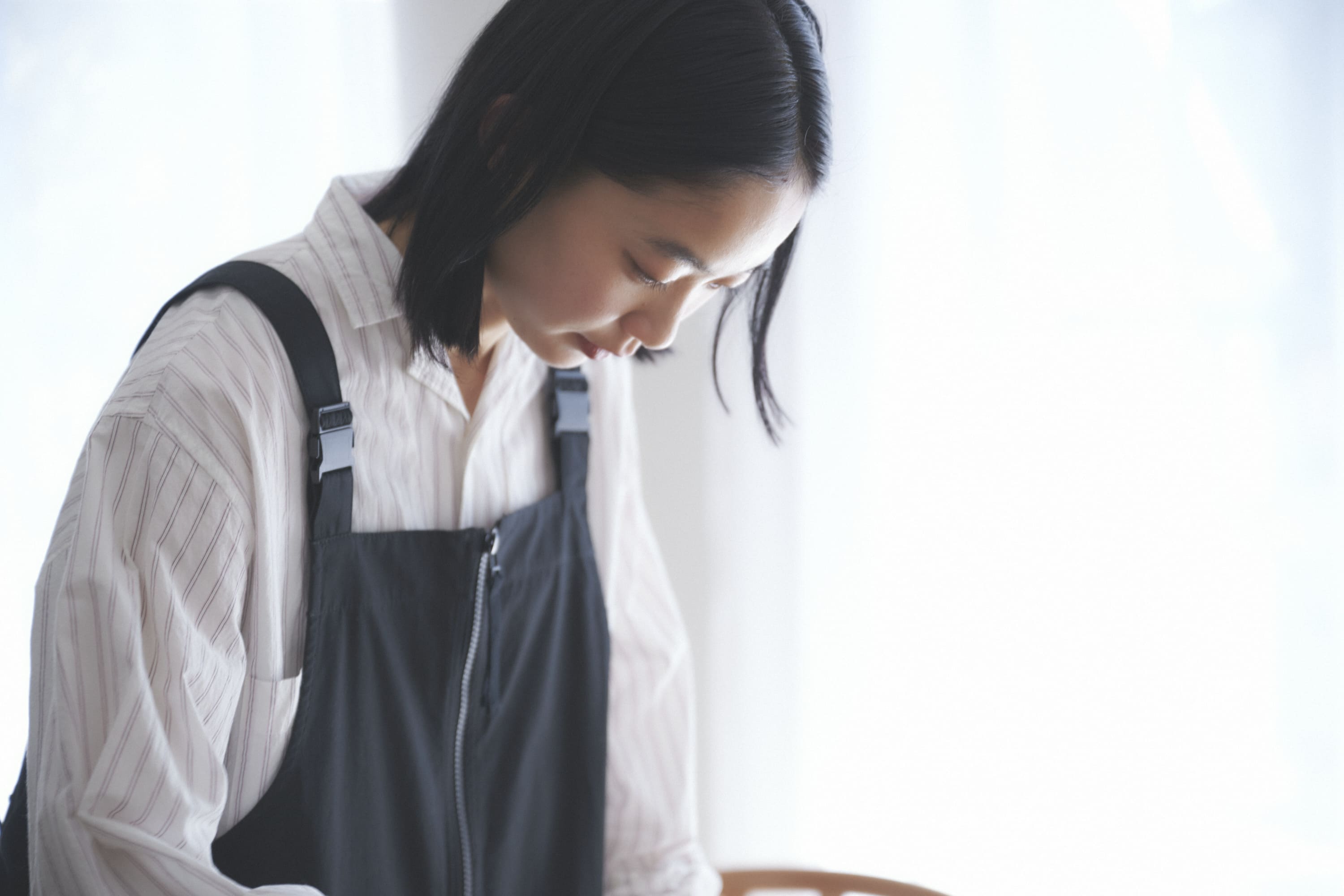 ジップエプロン