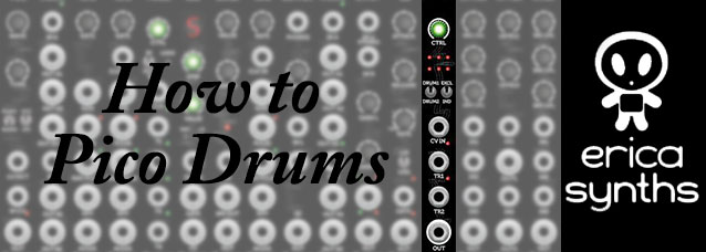 Erica Synths 製品紹介〜Pico Drums〜 | RPM（Recording Proshop Miyaji）