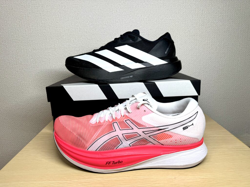 レビュー】アディゼロ EVO SL ランニングから日常まで使える万能