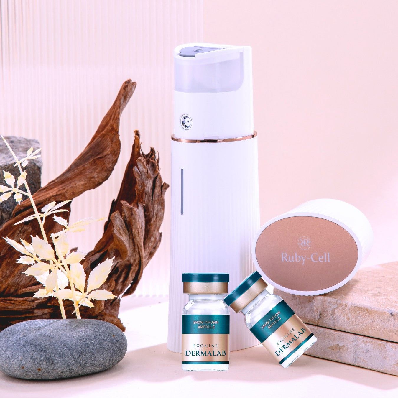 Ruby-Cell EXONINE Package | Anti-Aging Exosome Stem Cell Spray