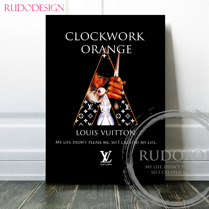 時計じかけのオレンジ ブランドオマージュアートポスター/RUDOPOP