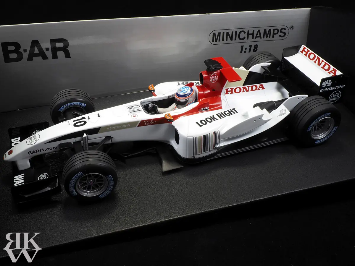 ミニチャンプス 1/18 B.A.R ホンダ 006 佐藤琢磨 | さいねのCOULEURS工房