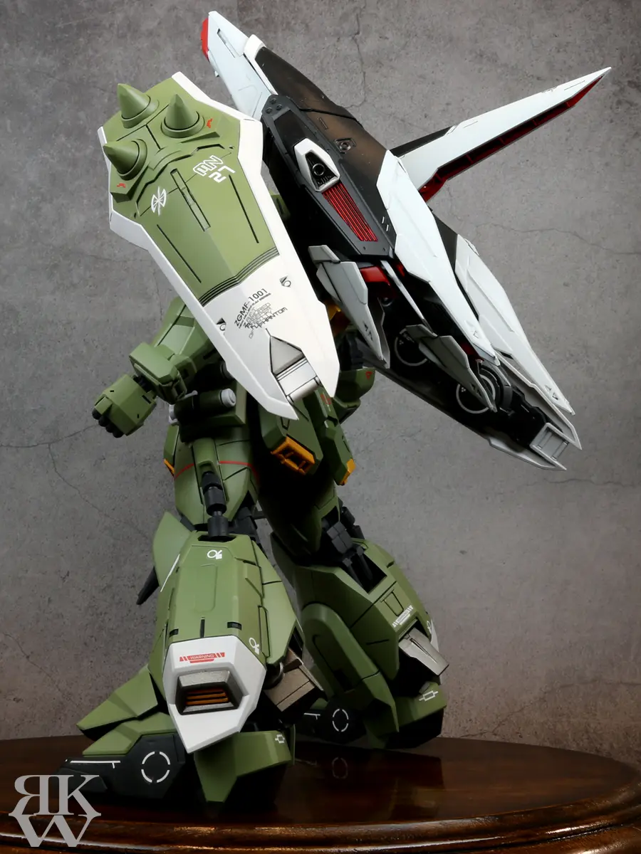 バンダイ 1/100 MG ZGMF-1001 ブレイズザクファントム 製作レビュー