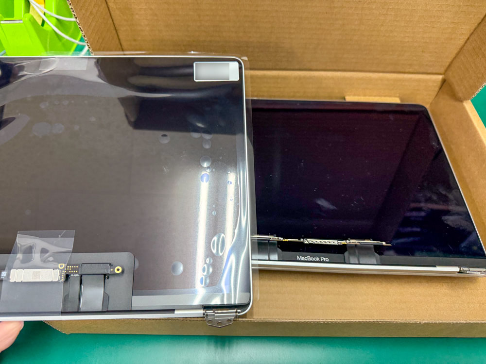 修理事例】MacBook Pro M1 画面割れ修理｜液晶交換の費用と作業内容を
