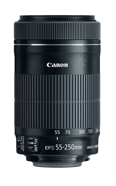 Canon EF-S 55-250mm F4-5.6 IS STM for SLR Cameras Telephoto Zoom