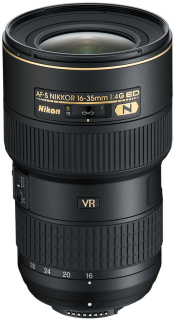NIKON AF-S NIKKOR 16 - 35 mm f/4G ED VR Wide-angle Zoom Lens