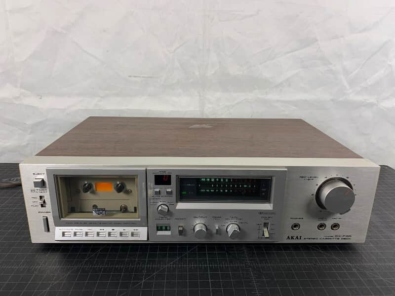 Akai GX-F35 Vintage Home Audio Stereo Cassette Deck Twin Field