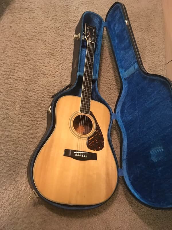 YAMAHA FG-301 (ORANGE LABEL) acoustic guitar 1975-1978 Natural