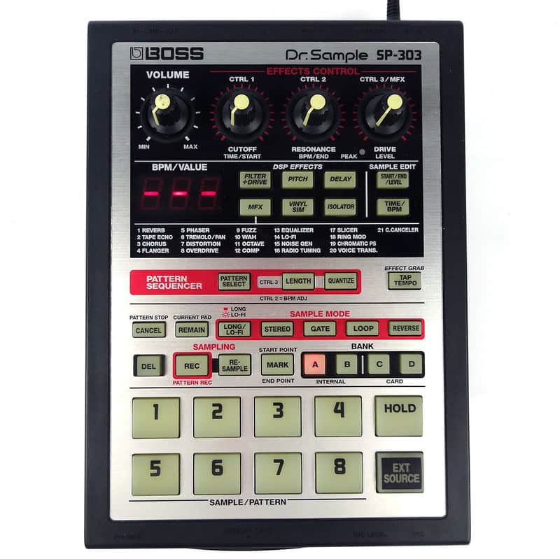 Boss SP-303 Dr. Sample | Reverb