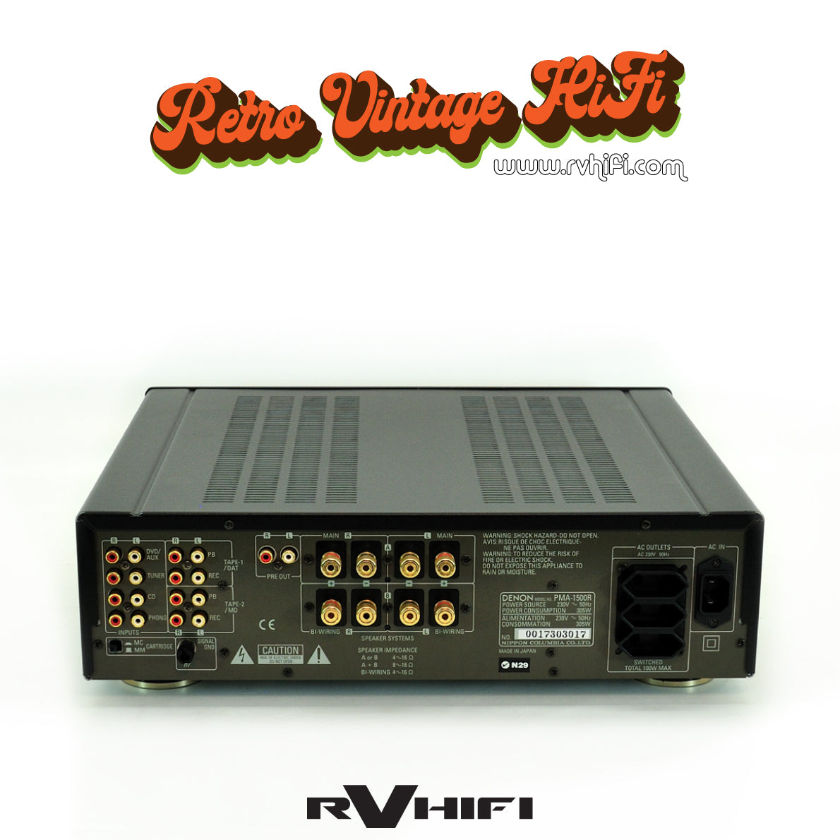 Buy Denon PMA-1500R Integrated Amplifier Online in Australia – RV HIFI