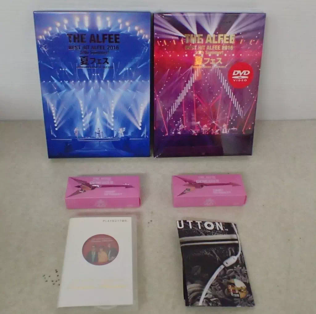 DVD THE ALFEE BEST HIT ALFEE 2016 30th Summer! 夏フェス2枚+ギター