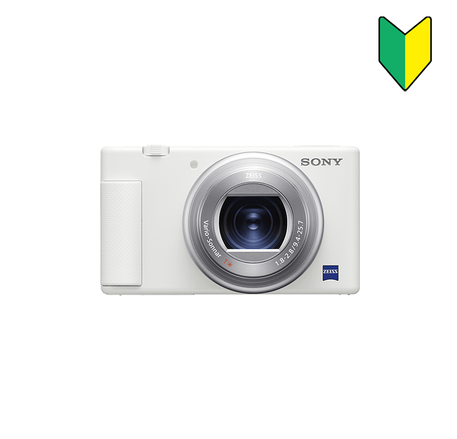 vlogカメラレンタル]ソニー SONY VLOGCAM ZV-1 / ホワイト
